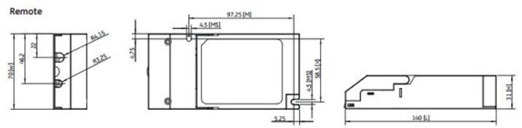 GE61488: PLATINE D'ALIMENTATION ELECTRONIQUE IODURE METALLIQUE 35w – Image 2