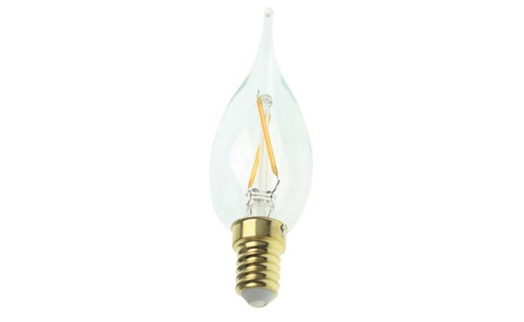 GS713773: Flamme GS4 Fil.Led 3W 240V E14 2700K Cl E14 3w 360° 827 - Blanc ultra chaud