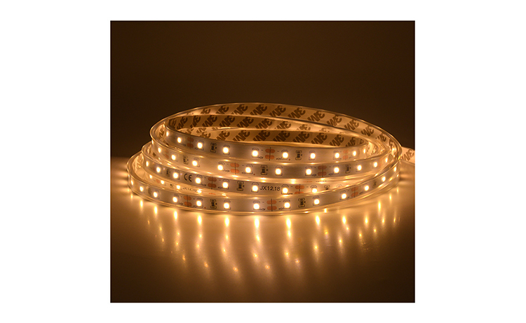 MI75022: RUBAN LED BLANC 60 LEDS 4,8w/M 180° 2700K