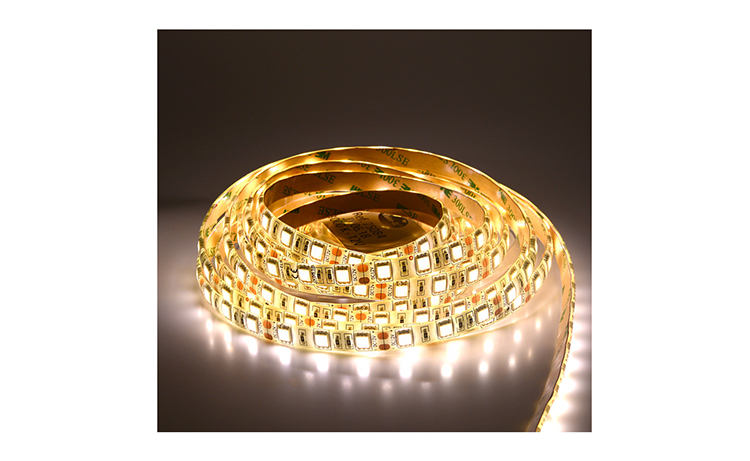 MI75084: RUBAN LED BLANC 3000°K 5 M 60 LEDS 14.4 W / M IP65 12V PU 180° 3000K