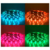 MI75153S: RUBAN LED COULEURS 5 M 30 LEDS ET 7,2 W / M IP67 24V SILICON   180° RGB