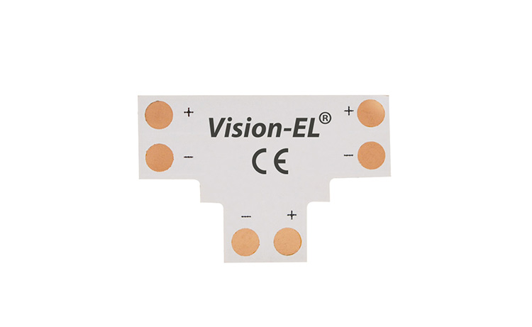 MI752810: CONNECTEUR T RUBAN 12V / 24V 10 mm A SOUDER