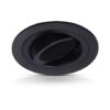 MI77120: SUPPORT DE SPOT  ROND ALUMINIUM NOIR 92 mm    ALUMINIUM