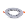 MI7716: SUPPORT DE SPOT  ROND ARGENT AR111 / ES111    ARGENT