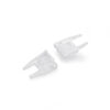 MI9872: TERMINAISON PROFILE LED GLASS GRIS (x2)