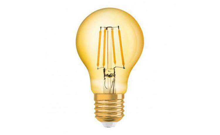 OS293359: AMPOULE STANDARD FILAMENT LED GOLD E27 7.5w 2400k