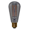 SESG-50500: LED Rustica Smokey grey E27 6w  2000 K