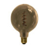 SESG-50506: LED Globe 125 Curved grey smokey E27   2200 K