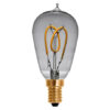 SESG-50522: LED Radio Style Curved clear E14 2,7w  2200 K