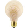 SESG-50773: LED Globe 80 Wood 8W E27 8w  2200K