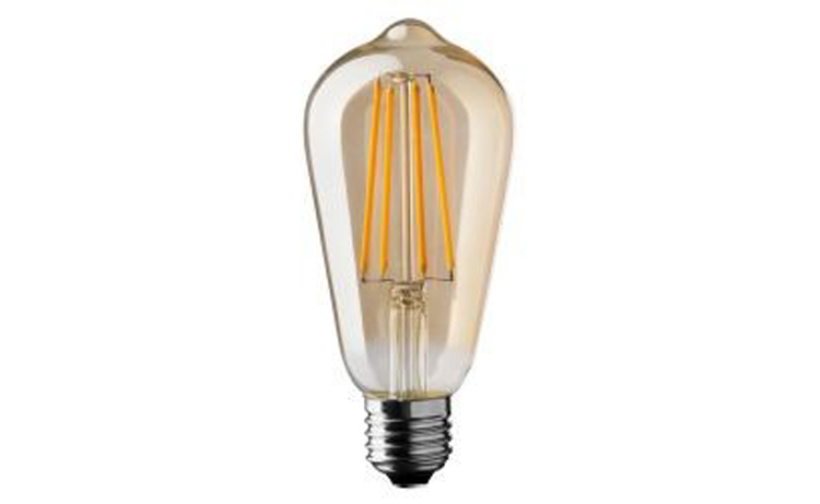WI12100574: AMPOULE RUSTIQUE LED AMBREE E27 4w 2000 k